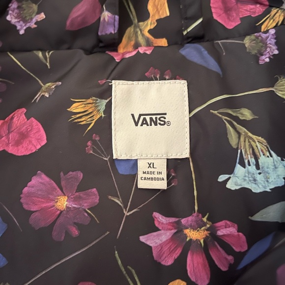 Vans Multicolor Floral Puffer Jacket - Picture 4 of 9